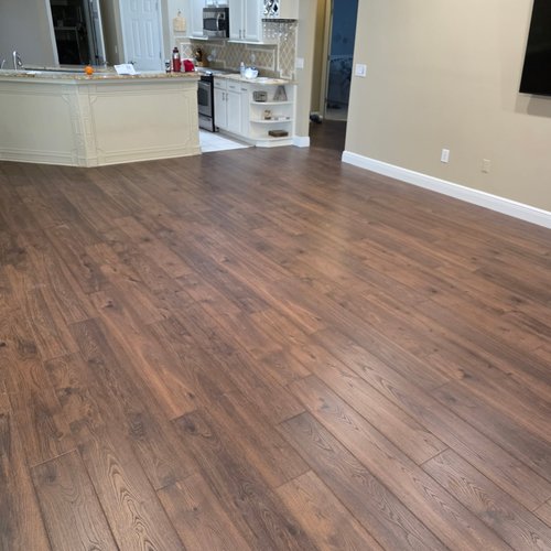 Photos of laminate jobs by Lake Mary Flooring