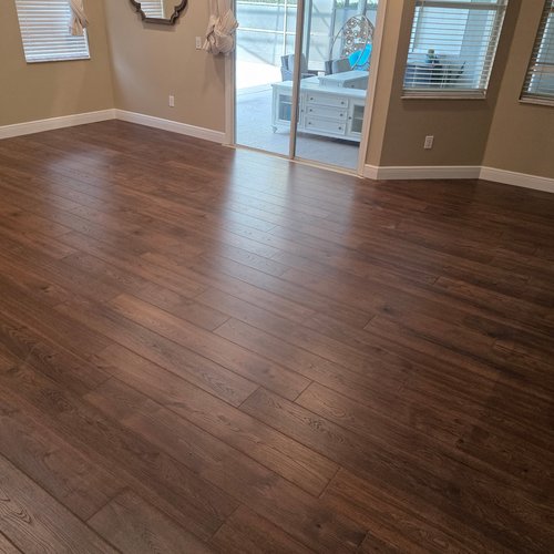 Photos of laminate jobs by Lake Mary Flooring
