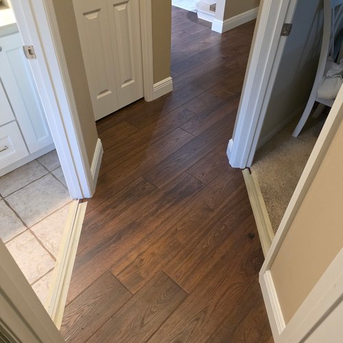 Photos of laminate jobs by Lake Mary Flooring
