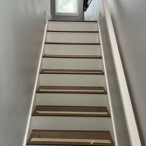 Stair Installation by Lake Mary Flooring