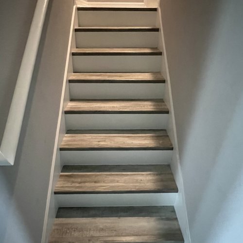 Stair Installation by Lake Mary Flooring