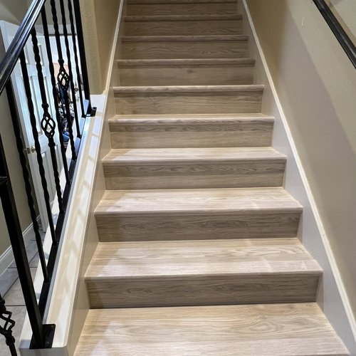 Stair Installation by Lake Mary Flooring
