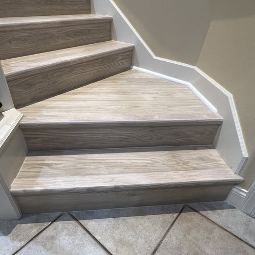 Stair Installation by Lake Mary Flooring