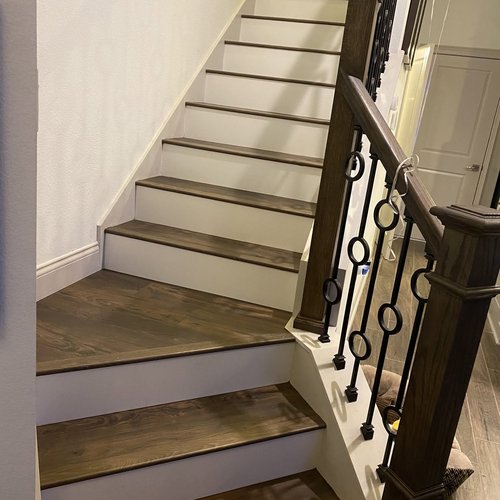 Stair Installation by Lake Mary Flooring