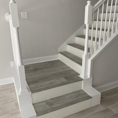 Stair Installation by Lake Mary Flooring
