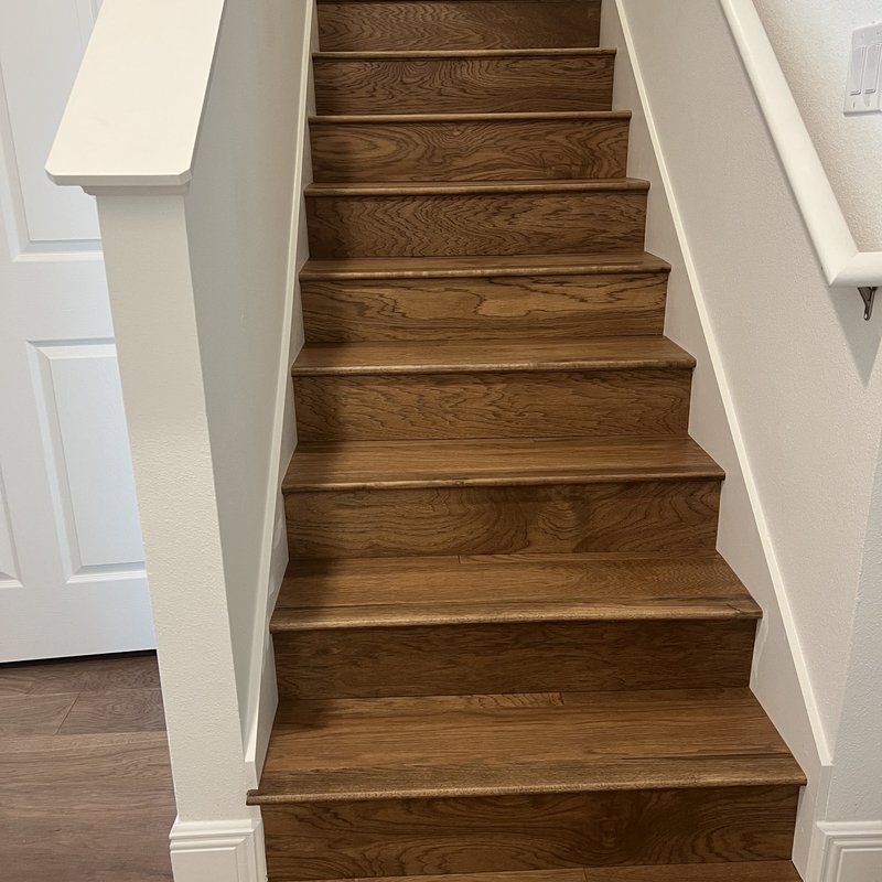 Hardwood floor installation at Lake Mary Flooring in Longwood, FL