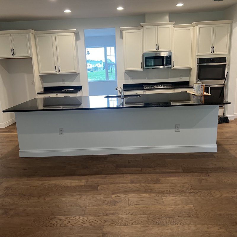 Hardwood floor installation at Lake Mary Flooring in Winter Springs, FL