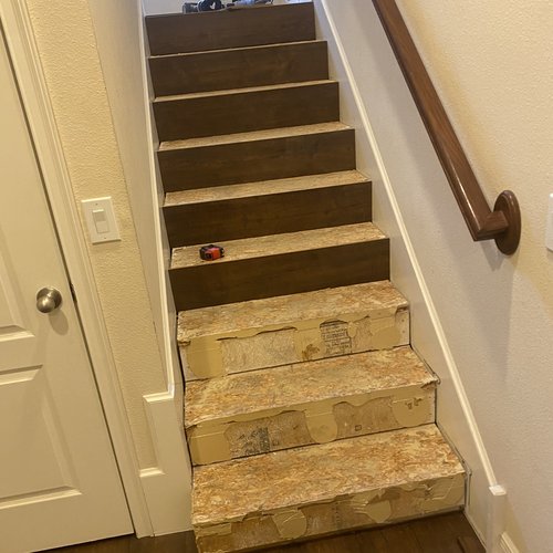 Stair case - before