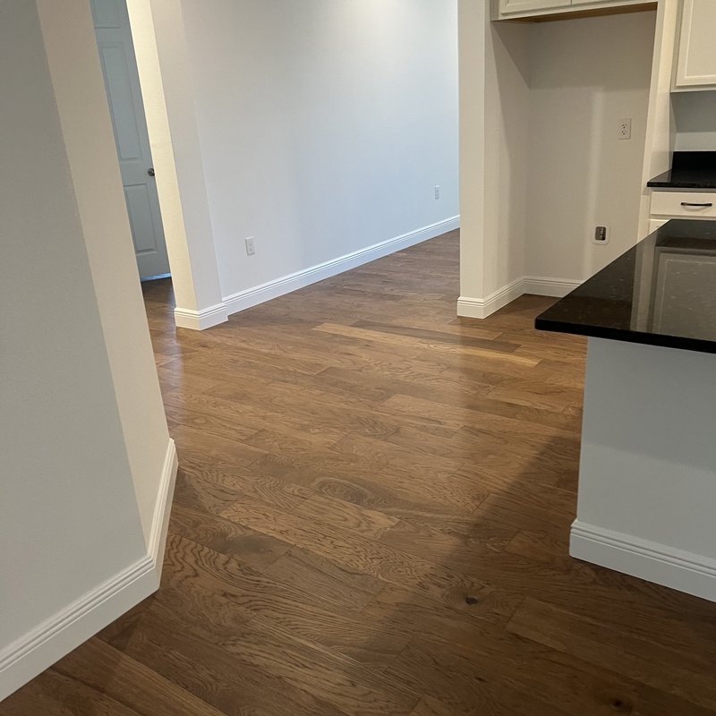 Hardwood floor installation at Lake Mary Flooring in Sanford, FL